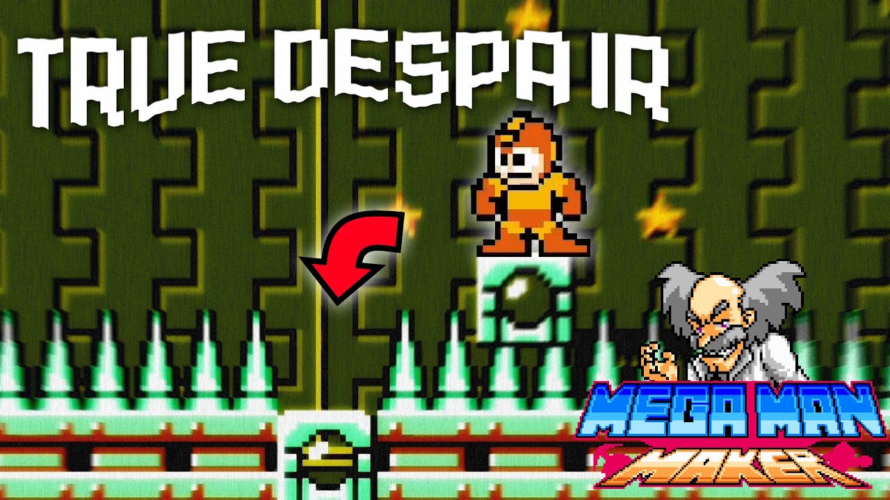Yet Another Stupid Troll Level // MEGA MAN MAKER TROLL LEVELS - YouTube