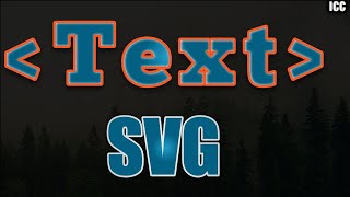 How To Create Text in SVG | SVG Tutorial -06 ||