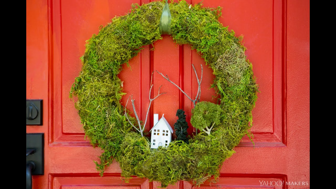 How to Make a Shamrock Moss Wreath - Shop at Blu