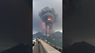 Volcano 🌋 #volcano #eruption #shorts #feedshorts #viral #fyp #youtubeshorts #scary #peru