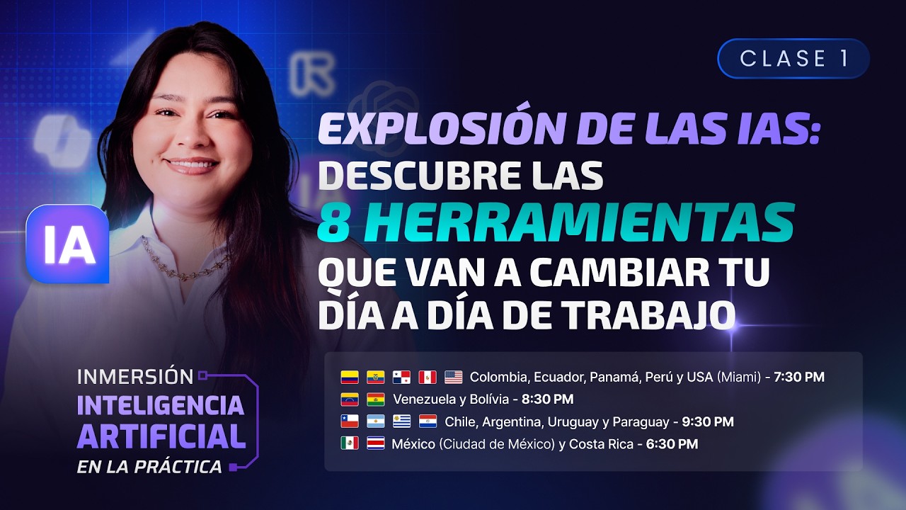 Clase 01 - 8 herramientas de IA que cambiarán tu forma de trabajar