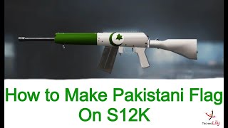 Pubg Mobile Guncraft - How to Make Pakistani Flag On S12K 2022 screenshot 4