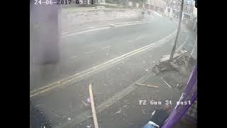 And if a double decker bus crashes into us