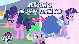 S1 Mini Movie: The FIRST and LAST Episodes of S1 🌙💜 | My Little Pony: Friendship is Magic