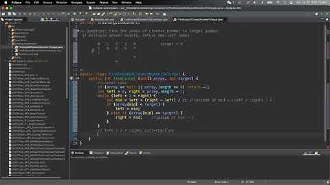 Binary Search for index of closest number to target