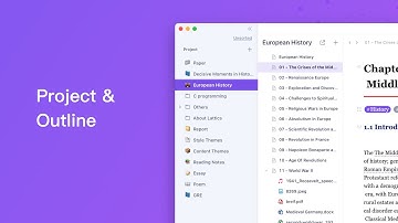 Project and Outline