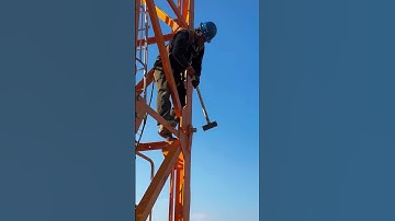 Tower crane assembly process- Good tools and machinery make work easy