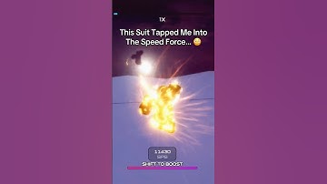 I FULLY Absorbed The SPEED FORCE 😱😱 #roblox #flashpoint #speedforce
