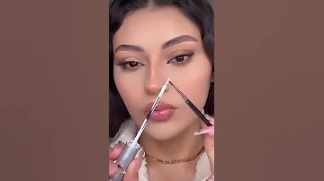 رسم ايلاينر مدمع العين ب اسهل طريقة Shortvideo اشتراك تفاعل Subscribe ترند Tricks 