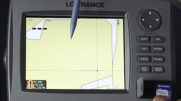 Navionics Lowrance Loading a Navionics Card