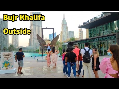 The Dubai Mall | Burj khalifa | Dubai Fountain | Burj Khalifa Outside View | Dubai Mall Apple Store