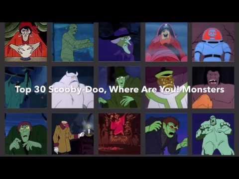 scooby doo where are you monster list