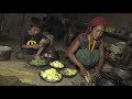 Cooking technology of curry recipe in village || Traditional life