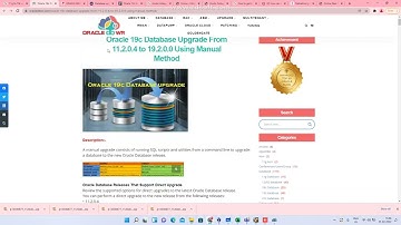 11g to 19c upgrade manually