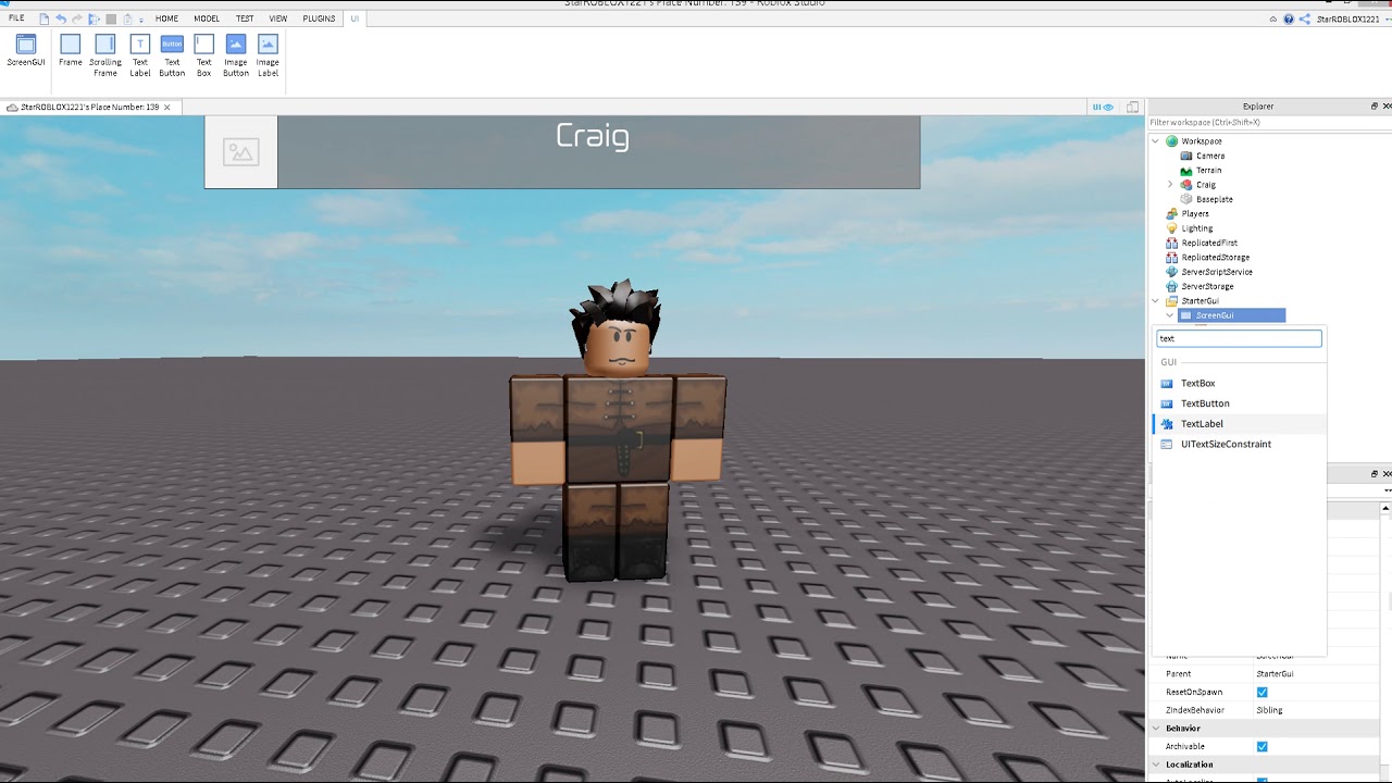 roblox studio make a game