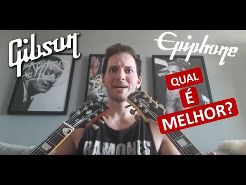 Vídeo: Diferença Entre Guitarra Epiphone E Guitarra Gibson