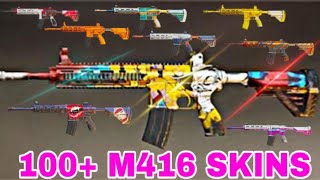 pubg gun skins with name | weapons part 2 | m416 all skins | pubg mobile gun skins | m416 new skins