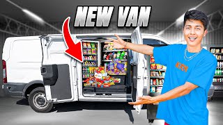 My NEW Vending Machine Business Van!!