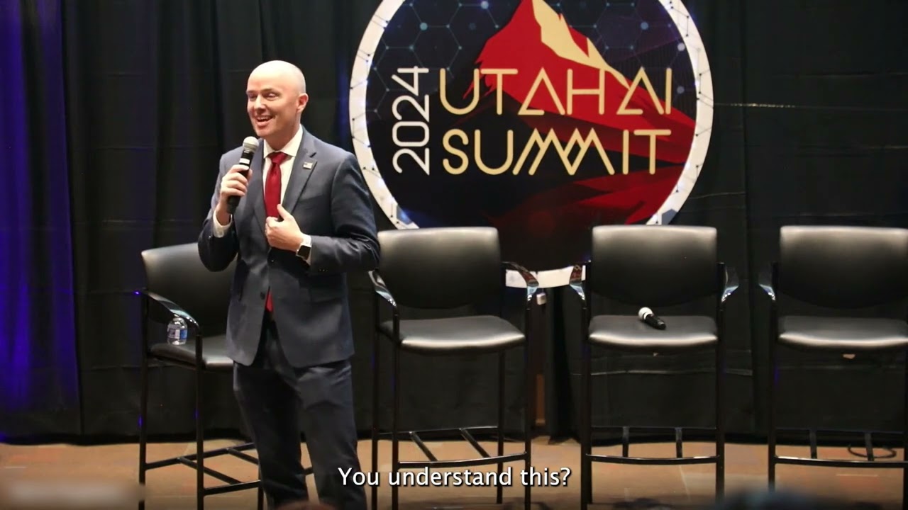Governor Cox on AI Innovation at Utah AI Summit 2024