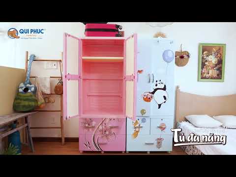 Video Tủ Nhựa LOUIS Qui Phúc - Tủ Nhựa Đa Năng, Treo Xếp... - youtube
