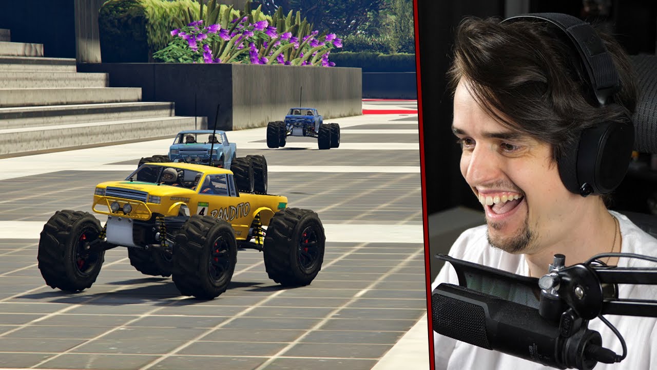 Bestuurbare wagentjes met de makkers in GTA