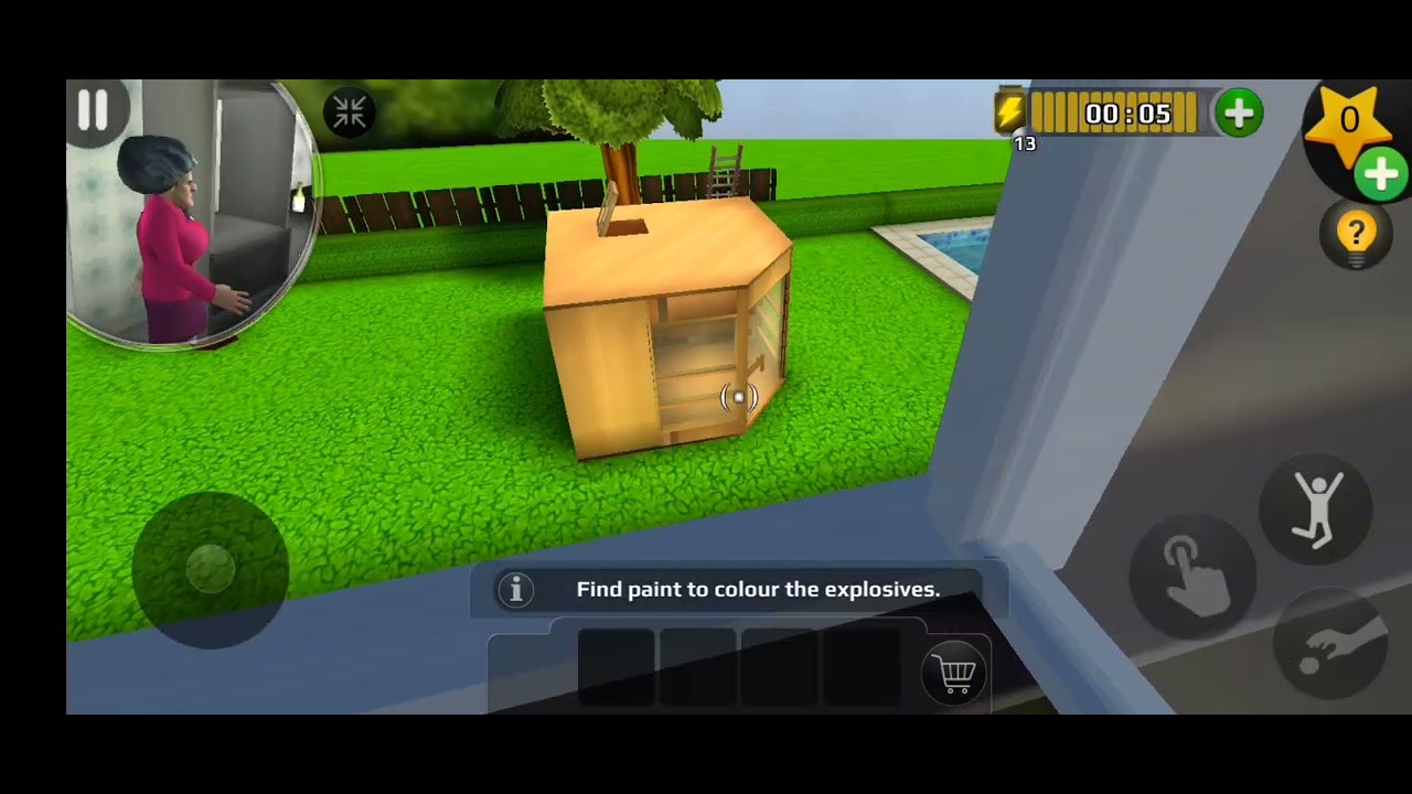 walkthrough new chapter  Scary teacher 3d ,3 level eggs to dye for