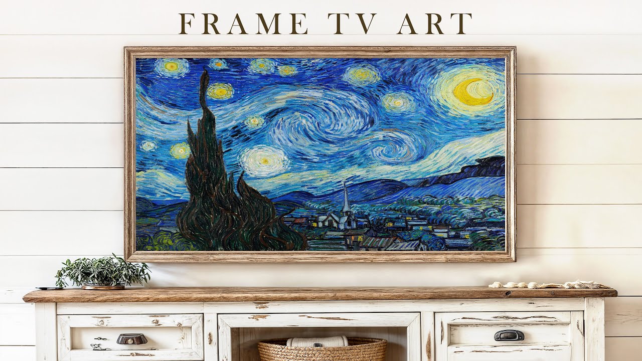 Van Gogh Frame TV Art | Screensaver for Your TV | Famous Oil Paintings Slideshow | No Sound
