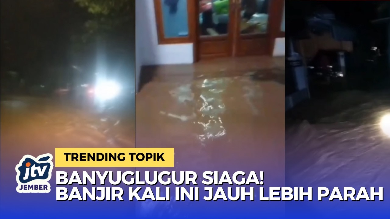 Lebih Parah! Ribuan Warga Banyuglugur Terkepung Banjir dan Lumpur