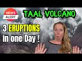 Former SUPER VOLCANO in the Philippines: MAJOR phreatomagmatic Eruption of Taal Volcano !
