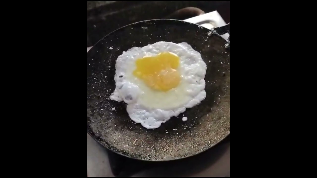 half boiled egg omelette special. 2 min. @like @subscribe