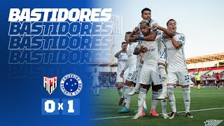 🦊💙 BASTIDORES | Cruzeiro conquista os 3 pontos contra o Atlético-GO em Goiânia!