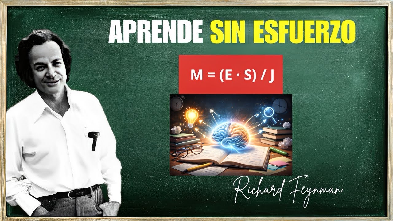 ¿Cómo forzar a tu MENTE, para ESTUDIAR cualquier cosa que DESEES? El secreto de Feynman