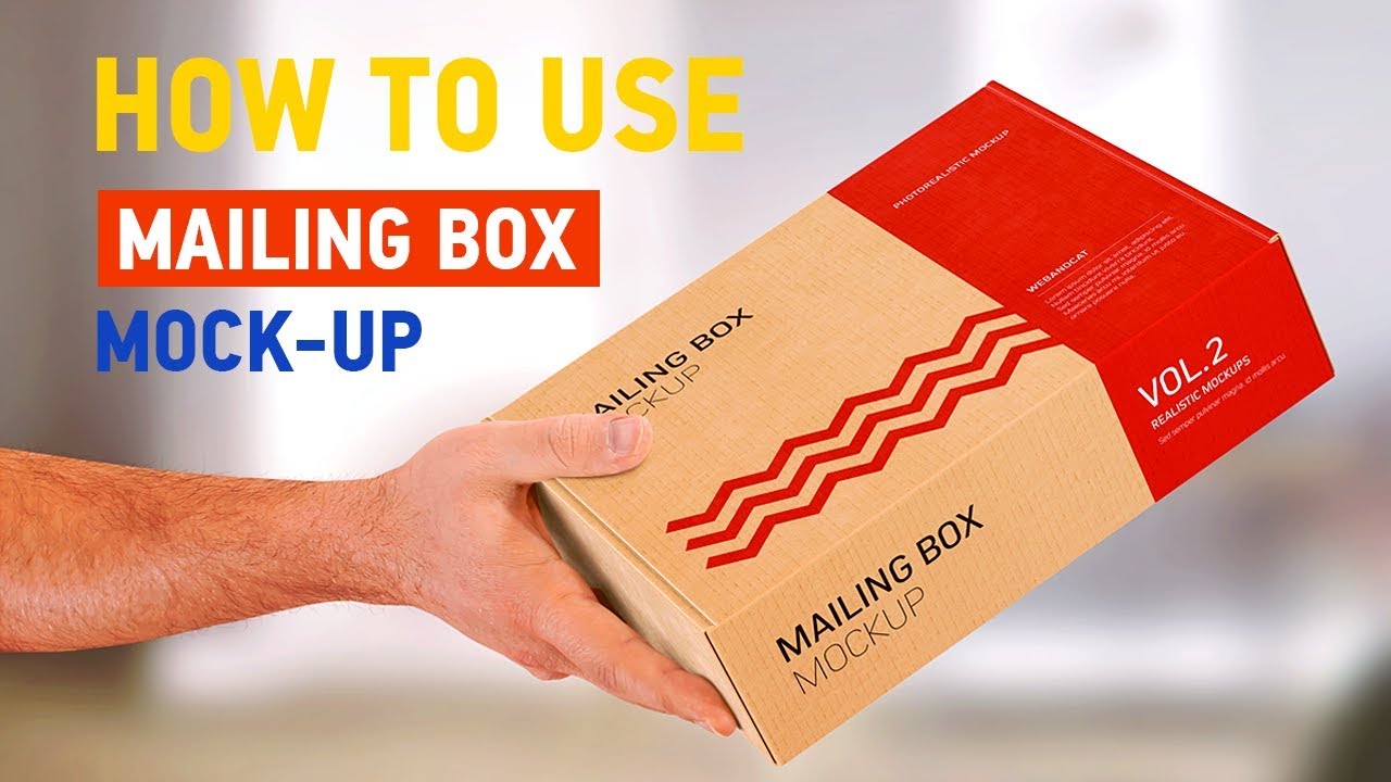 Download Mailing Box Mock-up Video Tutorial - YouTube