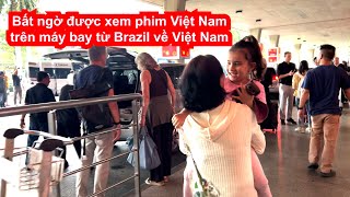 Nay gia đình mình bay từ Brazil về Việt Nam. Người Việt ở Brazil. #311