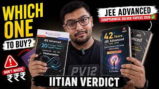 JEE Advanced Chapterwise Solved Papers 2026 ✅ Which Book to Buy? Complete Review by IITian