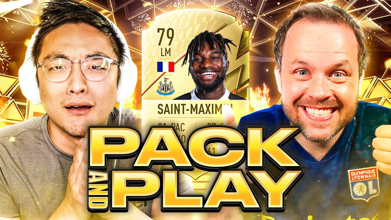 I PACK A 300K PLAYER!! FIFA 22 Pack & Play on Saint-Max w/