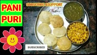Perfect Pani Puri Recipe || ఇంట్లోనే పానీ పూరి ఇలా సింపుల్ గా చేస్కోండి | Golgappa | Panipuri