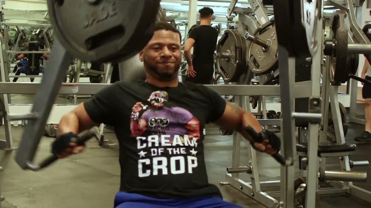 Gym Vlog 7   Ft Randy Savage & My Boy CJ