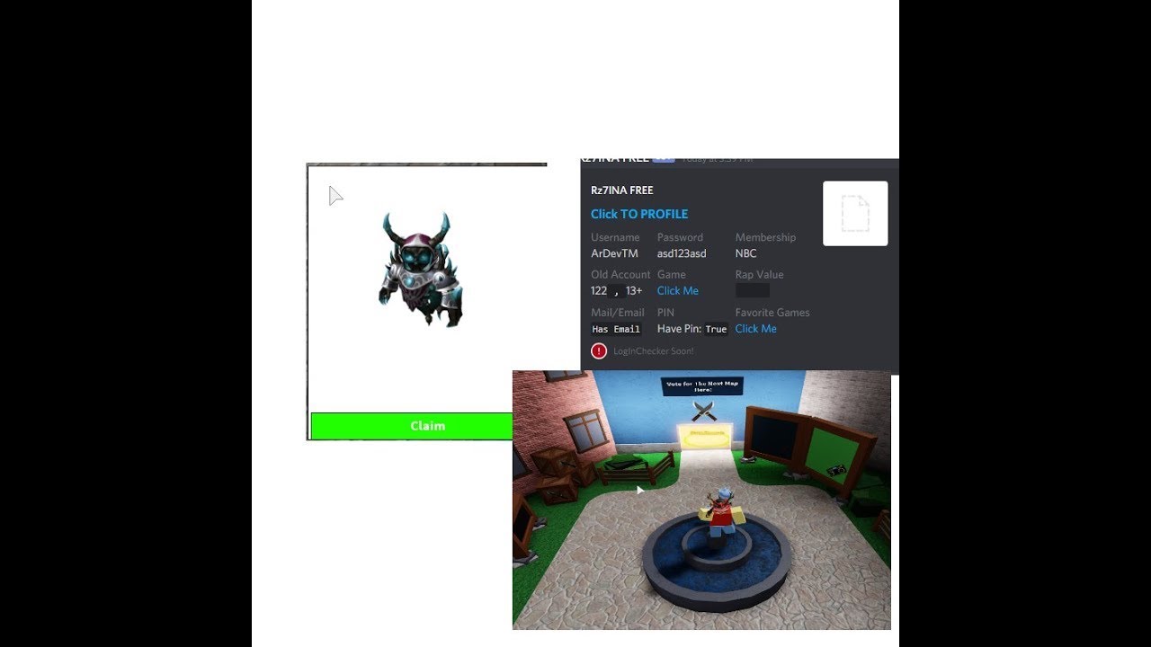 Roblox Mgui Login Checker Pin Releaser 2020 Youtube - roblox profile rap checker