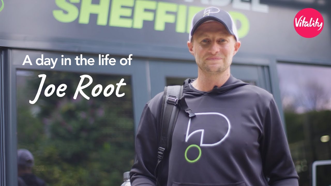 A day in the life with Joe Root  | Vitality UK
