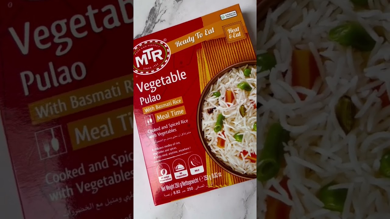 MTR Food Vegetable Pulao 