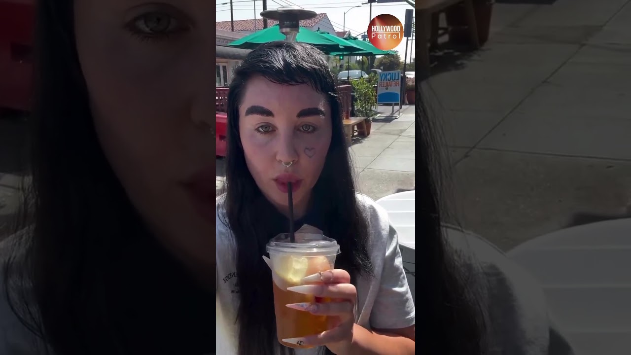 The latest appearance of the former actress Amanda Bynes! 