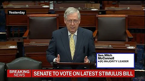 Senate to Vote on Advancing Republican Stimulus Bill