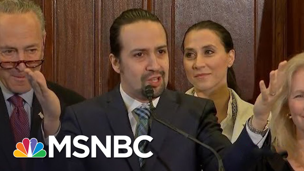 Lin-Manuel Miranda Calls On Congress For Puerto Rico Support | MSNBC