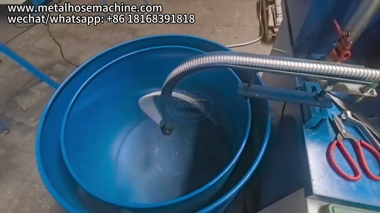 PLC control squarelock conduit making machine