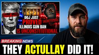 WARNING: DOJ Just PROVED Illinois Gun Ban Is Unconstitutional – Pritzker Lost!
