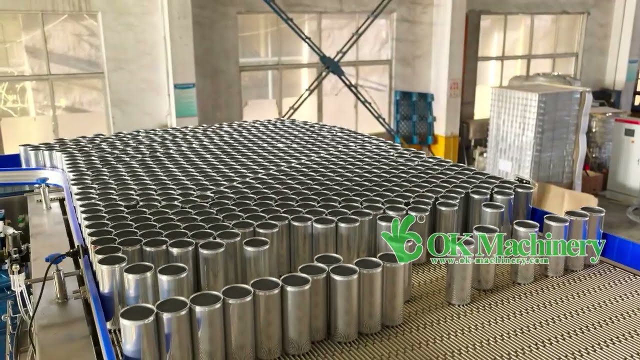 Automatic 6000CPH can filling sealing machine