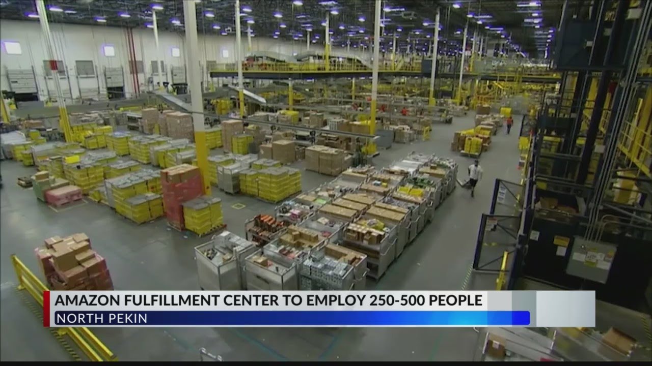 Amazon fulfillment center coming to North Pekin - YouTube