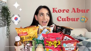 Kore Abur Cuburlarını Deneme | Takipçilerimin Seçtiklerini Deniyorum