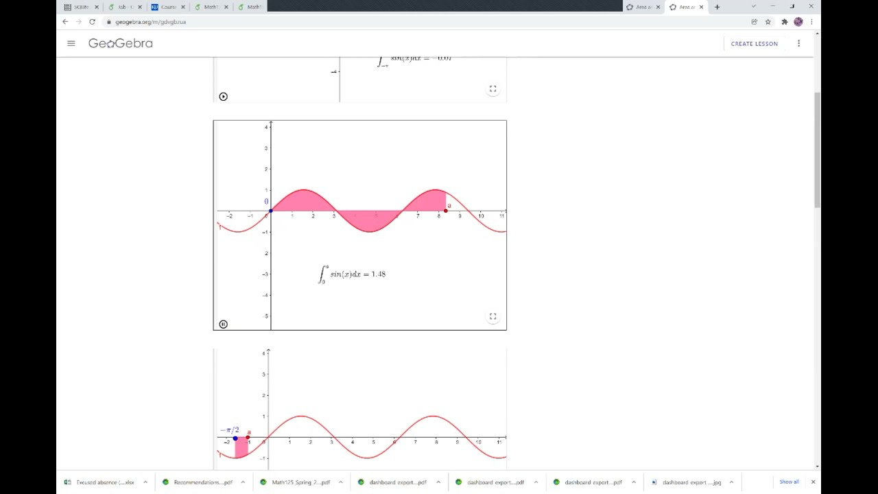 Definite Integrals and Symmetry of Trig Functions